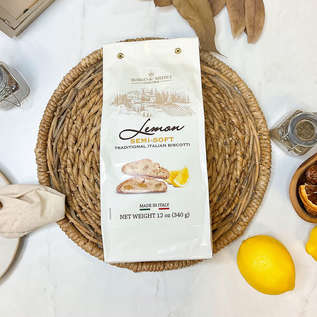 Borgo de' Medici Lemon Semi Soft Baked Biscotti