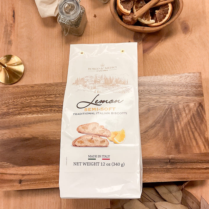 Borgo de' Medici Lemon Semi Soft Baked Biscotti