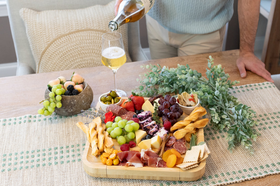 The Ultimate Charcuterie Board w/ Cheese Knives & Serving Tray