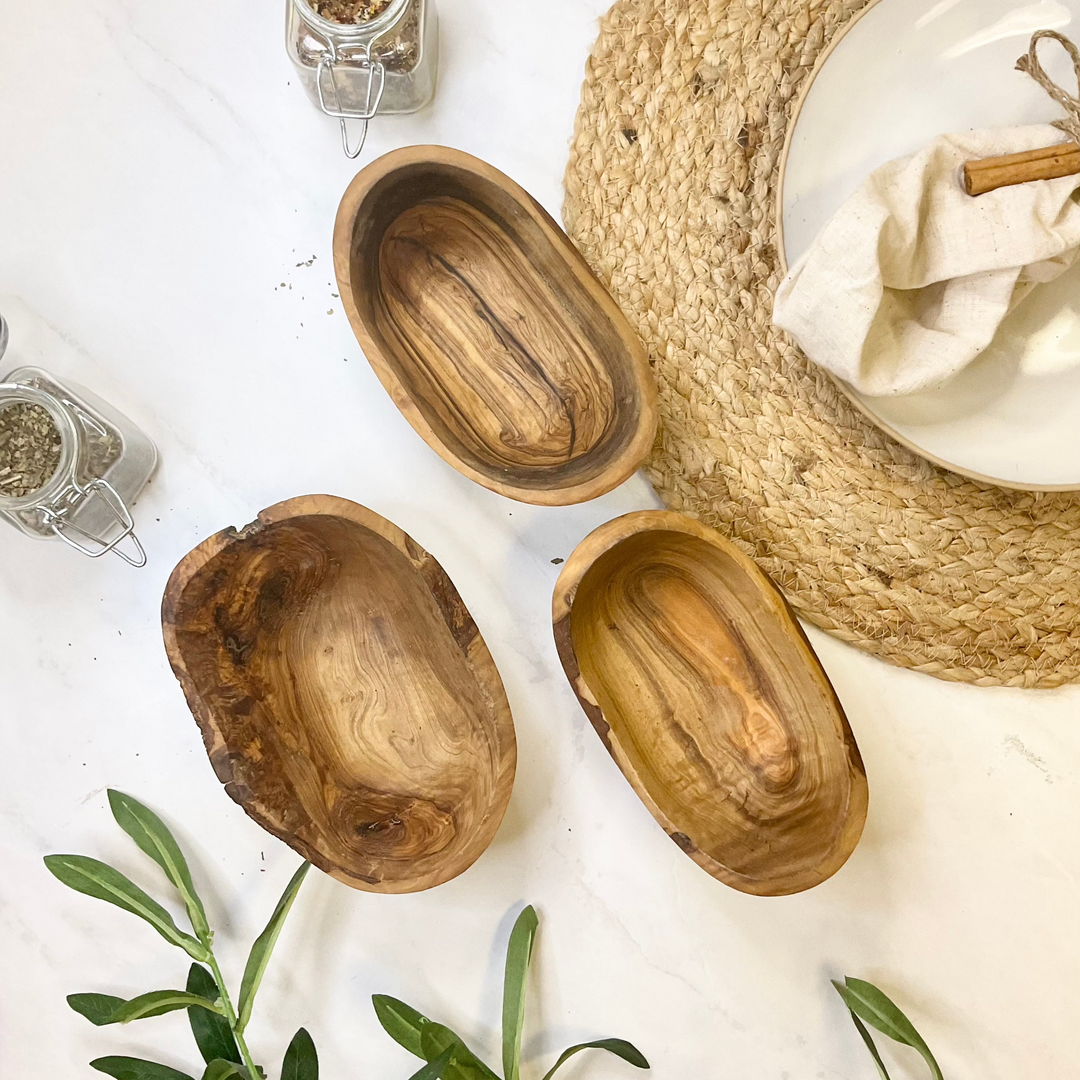 Sergio’s Italian Olivewood Serving Bowl – Small