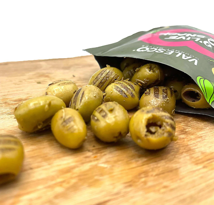 Valesco Grilled Green Olives